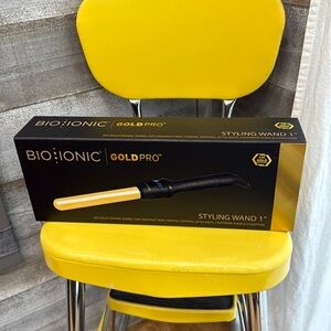 Bioionic gold pro 1” styling wand NEW